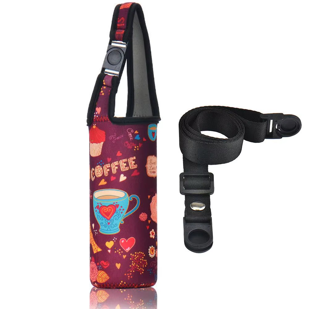 1PC Portable Sport Water Bottle Cover Insulator Sleeve Bag Case Pouch Bottles Cup Pouch Camping Drinkware Accessories