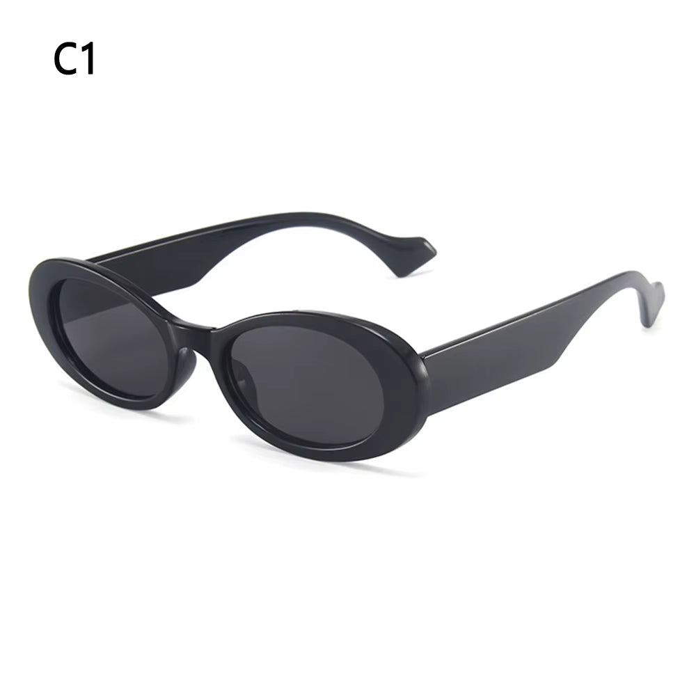 1 PC Retro Sunglasses for Women Small Oval Frame Sun Glasses Fashion Shades Polarized Eyewear UV400 Sunglasses