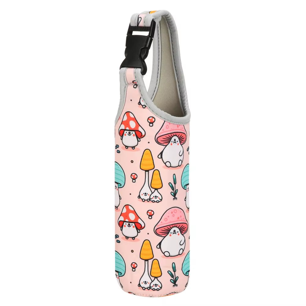 1PC Portable Sport Water Bottle Cover Insulator Sleeve Bag Case Pouch Bottles Cup Pouch Camping Drinkware Accessories