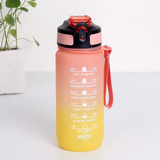 600Ml Outdoor Fitness Colorful Space Bottle Portable Bounce Lid Men Women Sport Water Bottle Cup