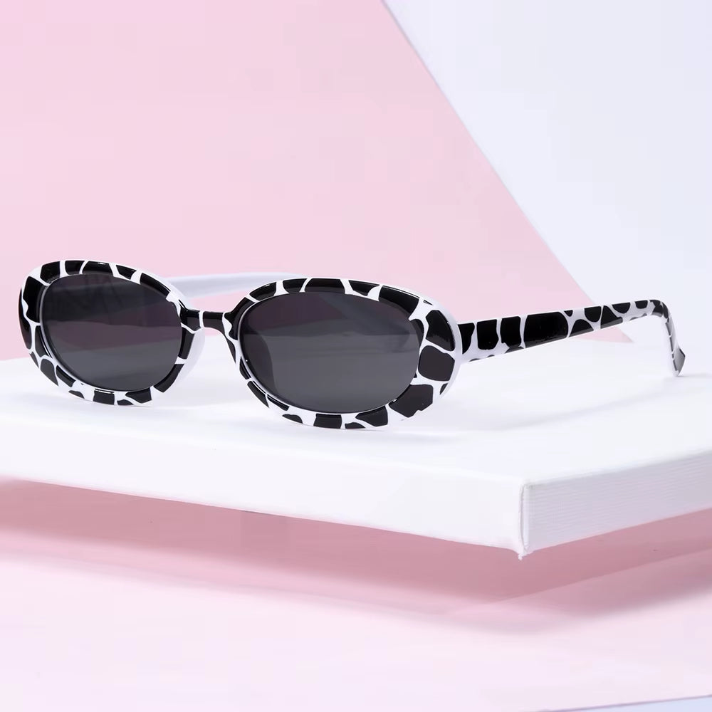 1 PC Retro Sunglasses for Women Small Oval Frame Sun Glasses Fashion Shades Polarized Eyewear UV400 Sunglasses