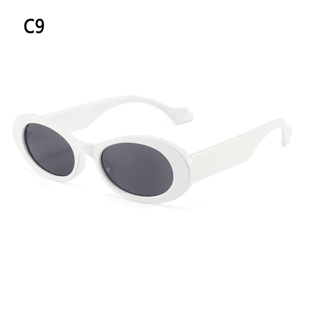1 PC Retro Sunglasses for Women Small Oval Frame Sun Glasses Fashion Shades Polarized Eyewear UV400 Sunglasses