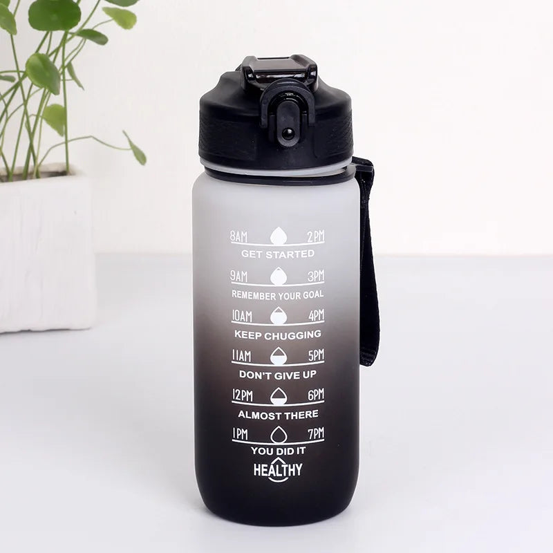 600Ml Outdoor Fitness Colorful Space Bottle Portable Bounce Lid Men Women Sport Water Bottle Cup