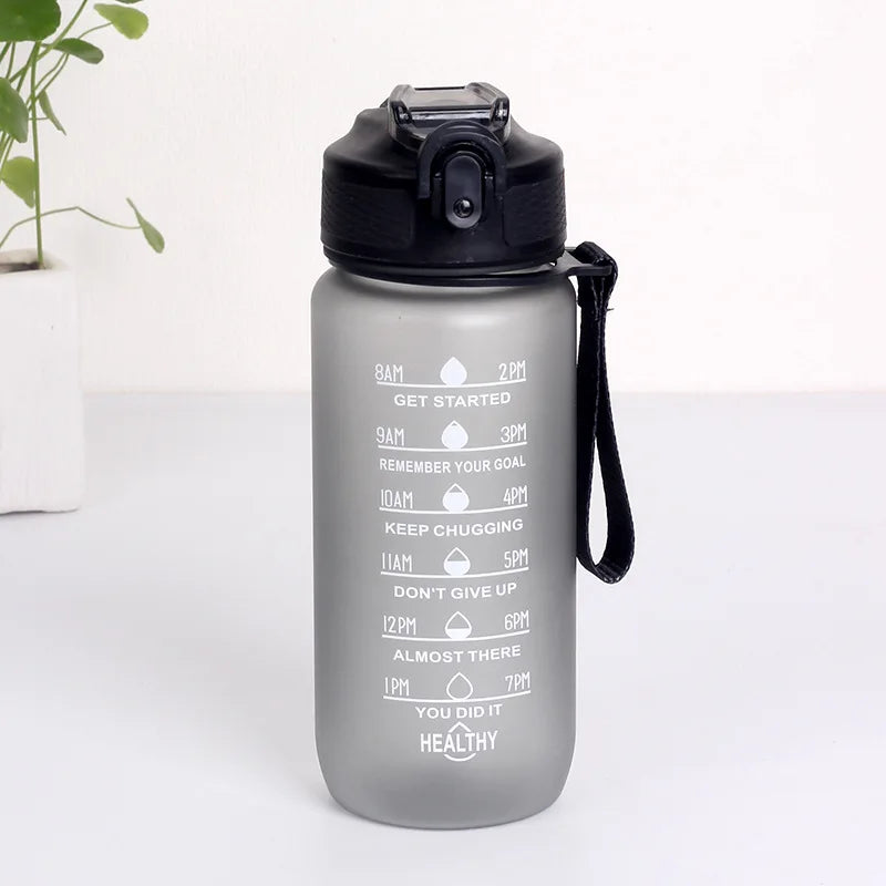 600Ml Outdoor Fitness Colorful Space Bottle Portable Bounce Lid Men Women Sport Water Bottle Cup